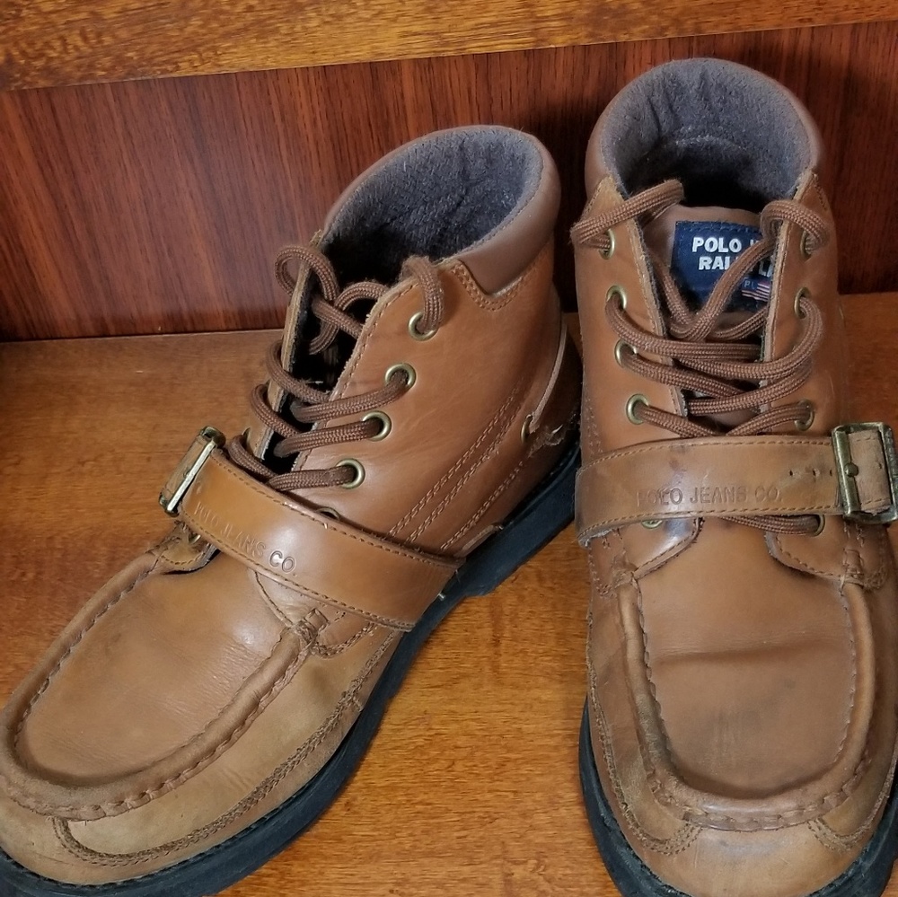 Polo Ralph Lauren Leather Boots
